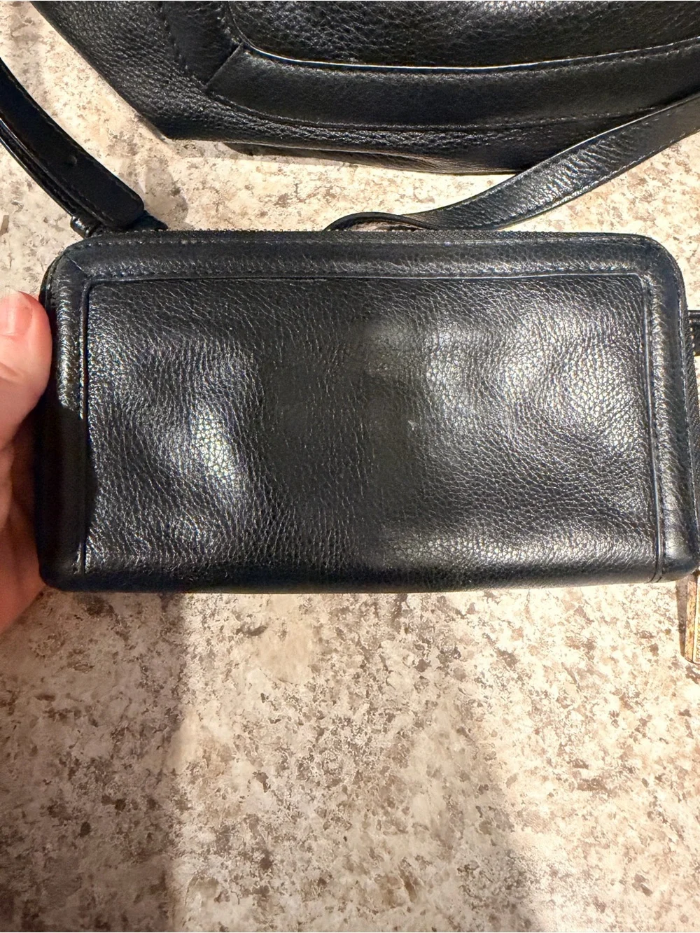 Tory Burch Amanda Hobo/ with wallet